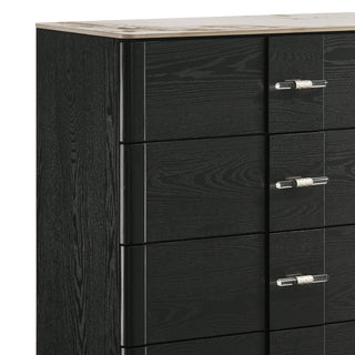 Opel - 5 Drawer Chest - Black