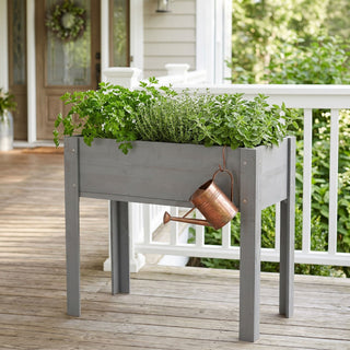 Raised Garden Bed With Legs, Elevated Planter Box For Outdoor Plants