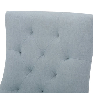 Contemporary Cheney Dining Chair Set With Tufted Design