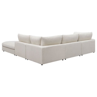 Dulcy - 5 Piece Modular Sectional Sofa - Beige