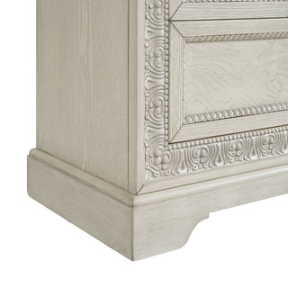 Romilly - Nightstand With USB - White