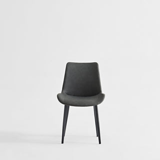 Dining Table Set, Chairs (Set of 2) - Gray