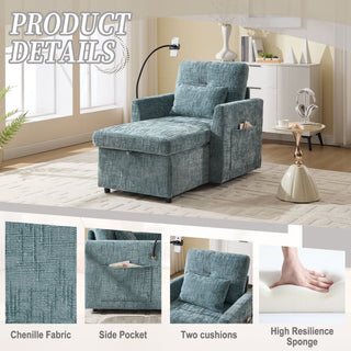 Multifunctional Recliner Sofa With Storage And Phone Bracket