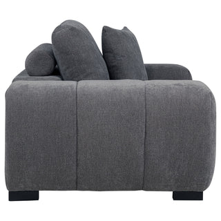 Plather - Track Arm Accent Chair