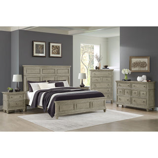 Whit-Ash - Panel Bedroom Set