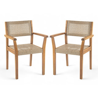 Amaris - Outdoor Dining Chair (Set of 2) - Teak