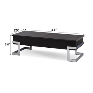 Calmam - High Gloss Coffee Table With Lift Top