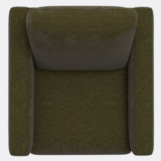 Accent Chair With Track Arm Design