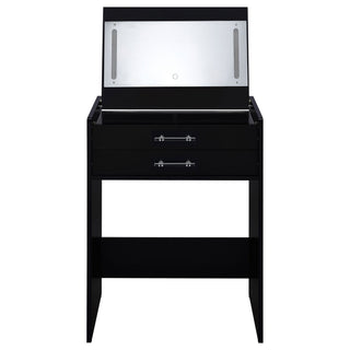 Ayuba - 3 Drawer Makeup Vanity Table With Mirror And Stool