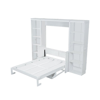 Murphy Bed With Desk And Bookshelf