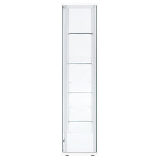 Hyacinth - 4 Shelf Curio Cabinet