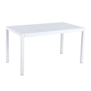 4 Piece Set Of Modern Designed Single Chairs With Long Table
