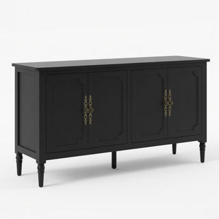 Vintage Buffet Cabinet With Adjustable Shelves