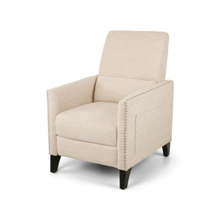 Kiersten - Contemporary Fabric Pushback Recliner