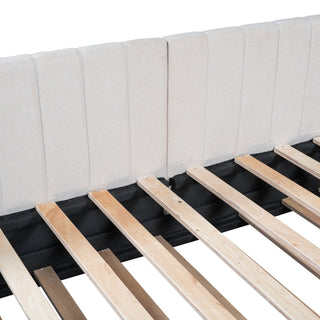 Upholstered Daybed, Sofa Bed Frame, No Box Spring Needed