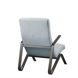 Manhattan - Accent Chair With High Back Support - Light Blue