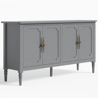 Vintage Buffet Cabinet With Adjustable Shelves
