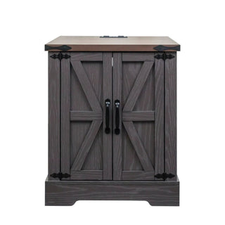 Nightstand With Adjustable Shelf