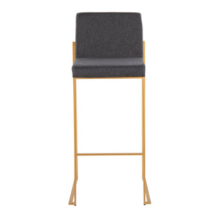 Fuji - Contemporary Design High Back Barstool
