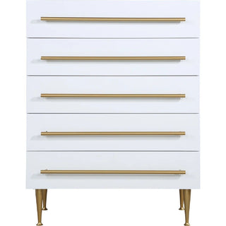 Contemporary 5 Drawer Chest For Bedroom
