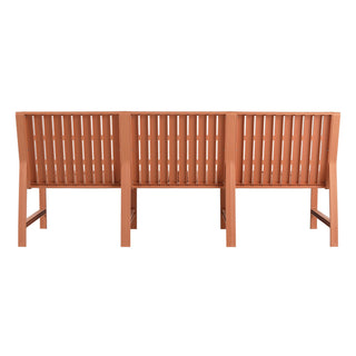 1 Piece Indoor / Outdoor 3 Seater Sofa, UV-Resistant, Waterproof And Durable