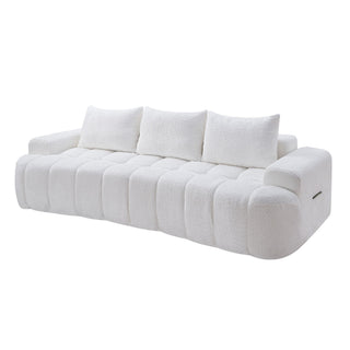 Extra Large Curved Front Compressed Sectional Sofa
