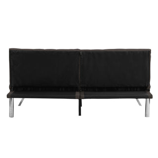 Modern Sofa Bed With Wood Frame And Stainless Legs