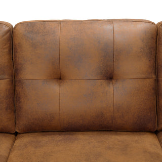 Convertible Sectional Sofa Bed With Pull Out Sleeper And Storage