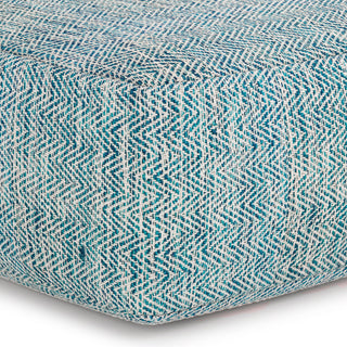 Nate - Handcrafted Square Pouf