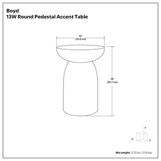 Boyd - Line Accent Table - Black