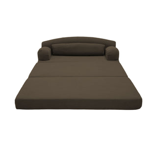 2 Seater Sofa Bed, Compact Foldable Floor Couch