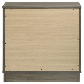 Edmondson - 2 Drawer Nightstand - Gray