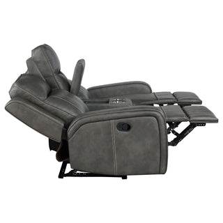 Mckinley - 3 Piece Reclining Sofa Set - Gray
