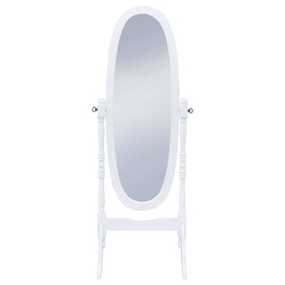 Dunne - Cheval Mirror With Oval Frame