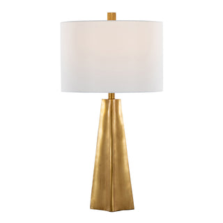 Pompeii - Contemporary Table Lamp - Gold / White
