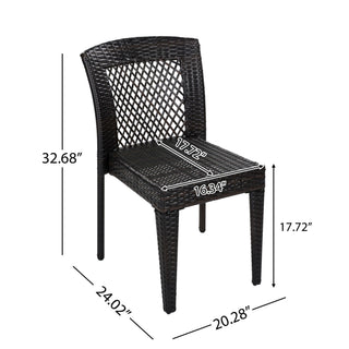 Outdoor Dining Stackable Chairs