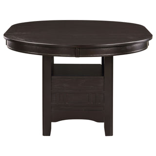 Illkirch - Oval Extension Leaf Dining Table With Expandable Surface - Espresso