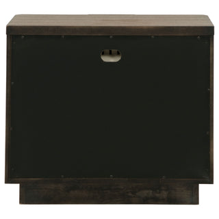 Moraga - 2 Drawer Nightstand - Ash Brown