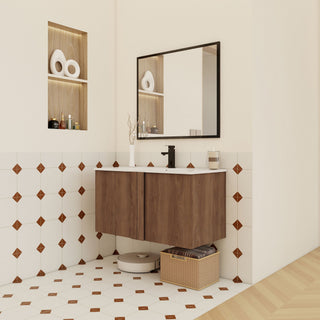 Floating Bathroom Vanity With Sink Combo