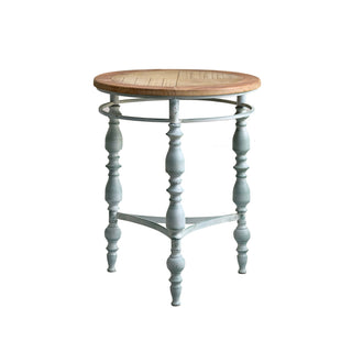 Round Top Carved Table For Living Room