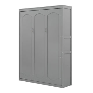 Murphy Wall Bed With Shelves, Space Saving