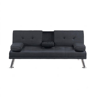 Adjustable Sofa With Fold Down Table And Cup Holders