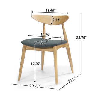 Ergonomic Back Dining Chairs (Set of 2)
