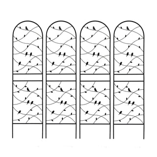 Garden Rustproof Trellis For Climbing Plants