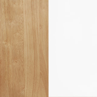 Calloway - Rectangular Dining Table - Brown / White