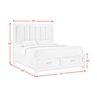Baystorm - Upholstered Storage Bed