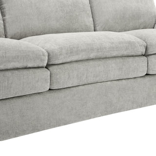 Cozy Upholstered Cushion Armchair For Living Room