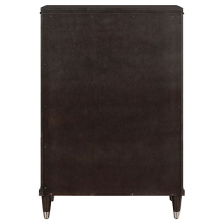 Niguel - 5 Drawer Chest Storage Furniture - Brown