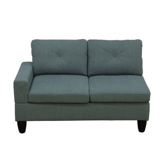 Modular L - Shaped Sectional Sofa 6 Seater 4 Piece Couch With Chaise