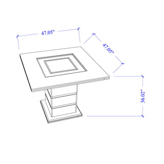 Ariya - 5 Pieces Bar Table And Bar Stool Set